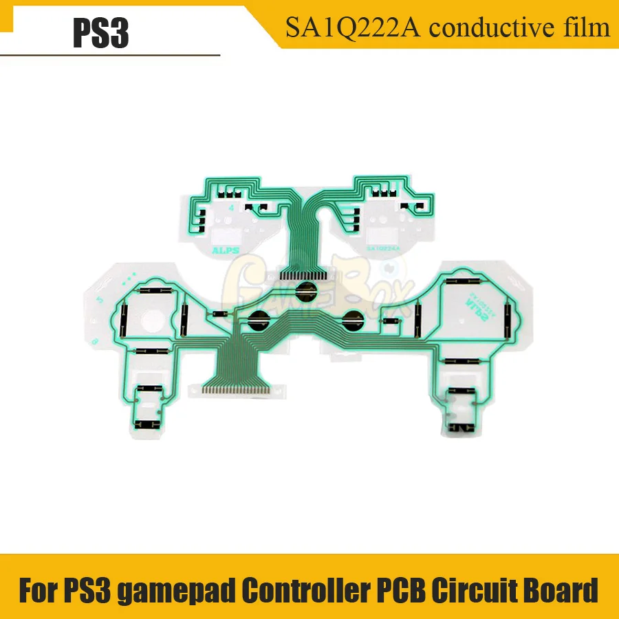 Replacement SA1Q222A Ribbon Circuit Board Contact Pad flex cable for PS3 Vibration Handle Controller Repair part | Электроника