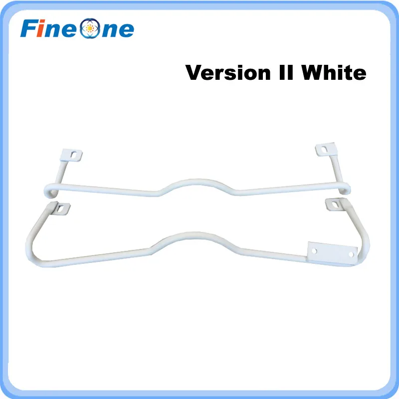 Version II White Xiaomi Mini Pro защитный бар Xiaomi мини-скутер бумпе Передняя Задняя Защитная панель самобалансирующийся скутер защитная рама - Цвет: Version II White