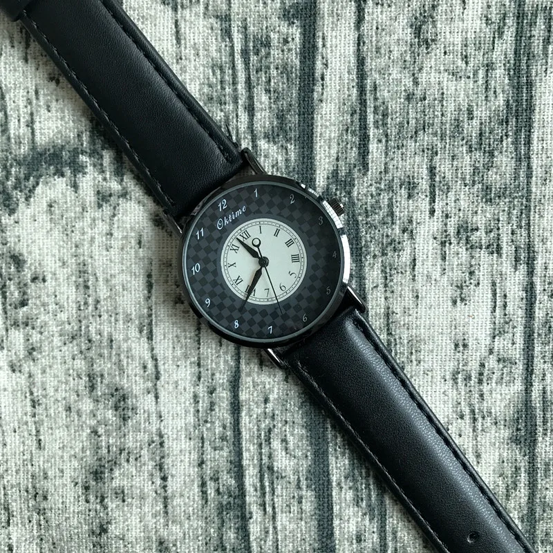 Пара часов в европейском и американском стиле женские двухслойные часы с двойным