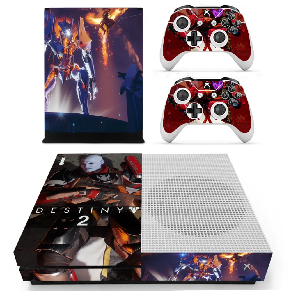 Игра Destiny 2 кожи Стикеры наклейка для Xbox One S консоли и контроллеры тонкий s