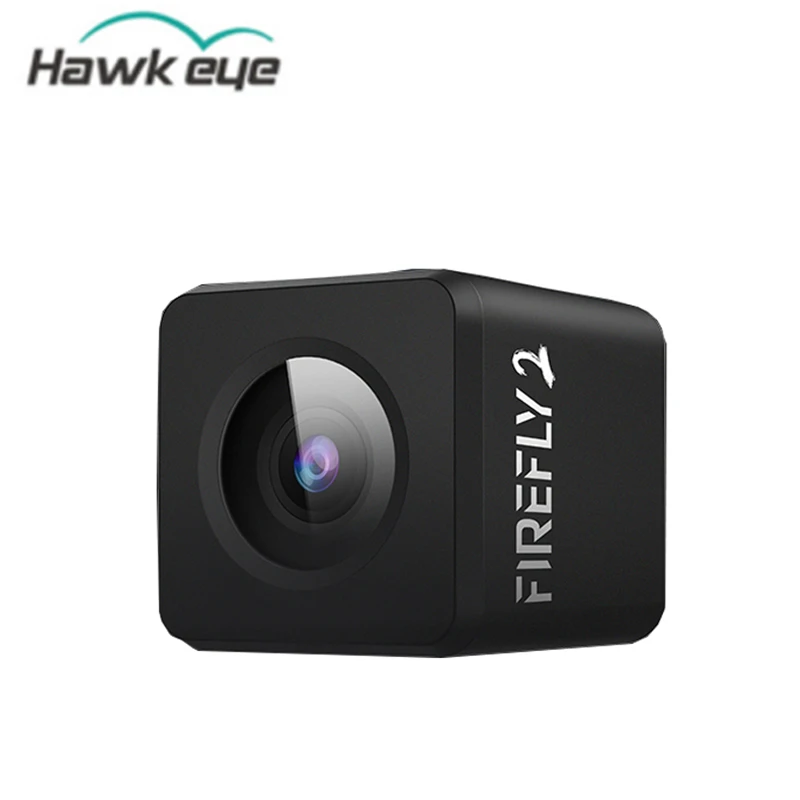 Hawkeye Firefly Micro Cam 2 160 Degree 2.5K HD Recording Built-in Battery Low Latency FPV Action Camera for RC Drone Airplane | Игрушки и