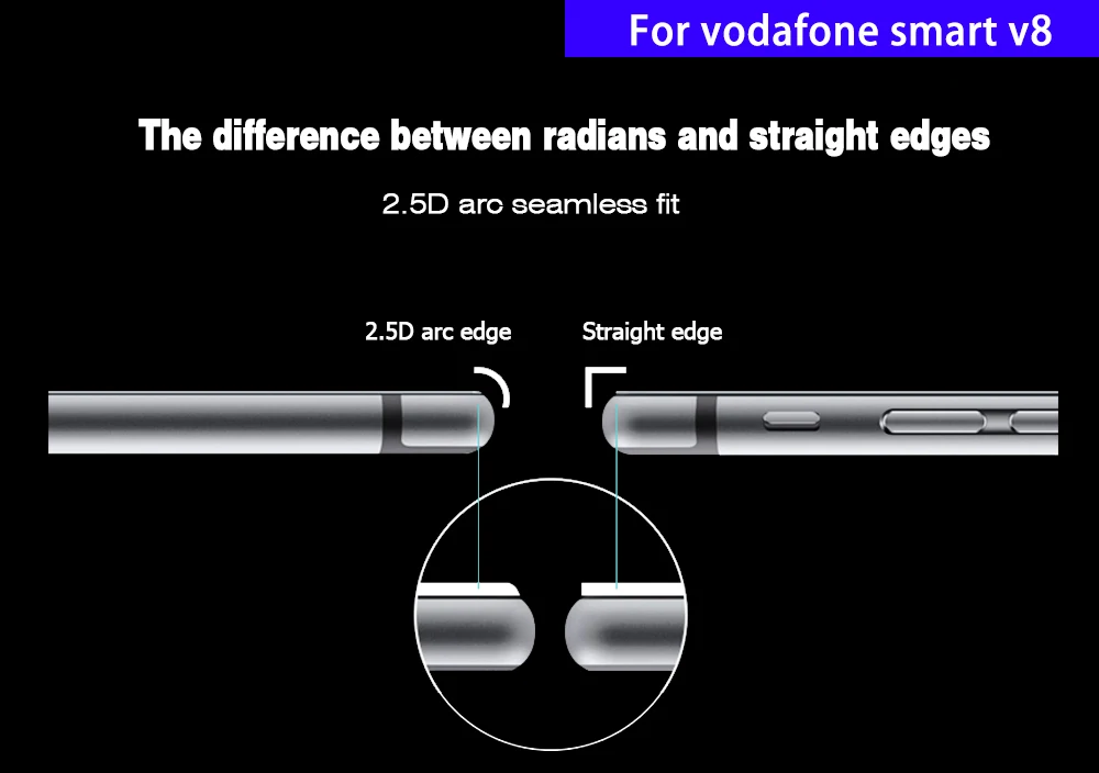 Akabeila телефон из закаленного стекла для Vodafone Smart V8 VFD710 VFD 710 VFD-710 5,5 дюймов закаленное стекло