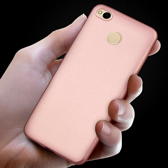 Роскошный брендовый чехол для Xiaomi Redmi 4x5 &quot суперматовый силиконовый