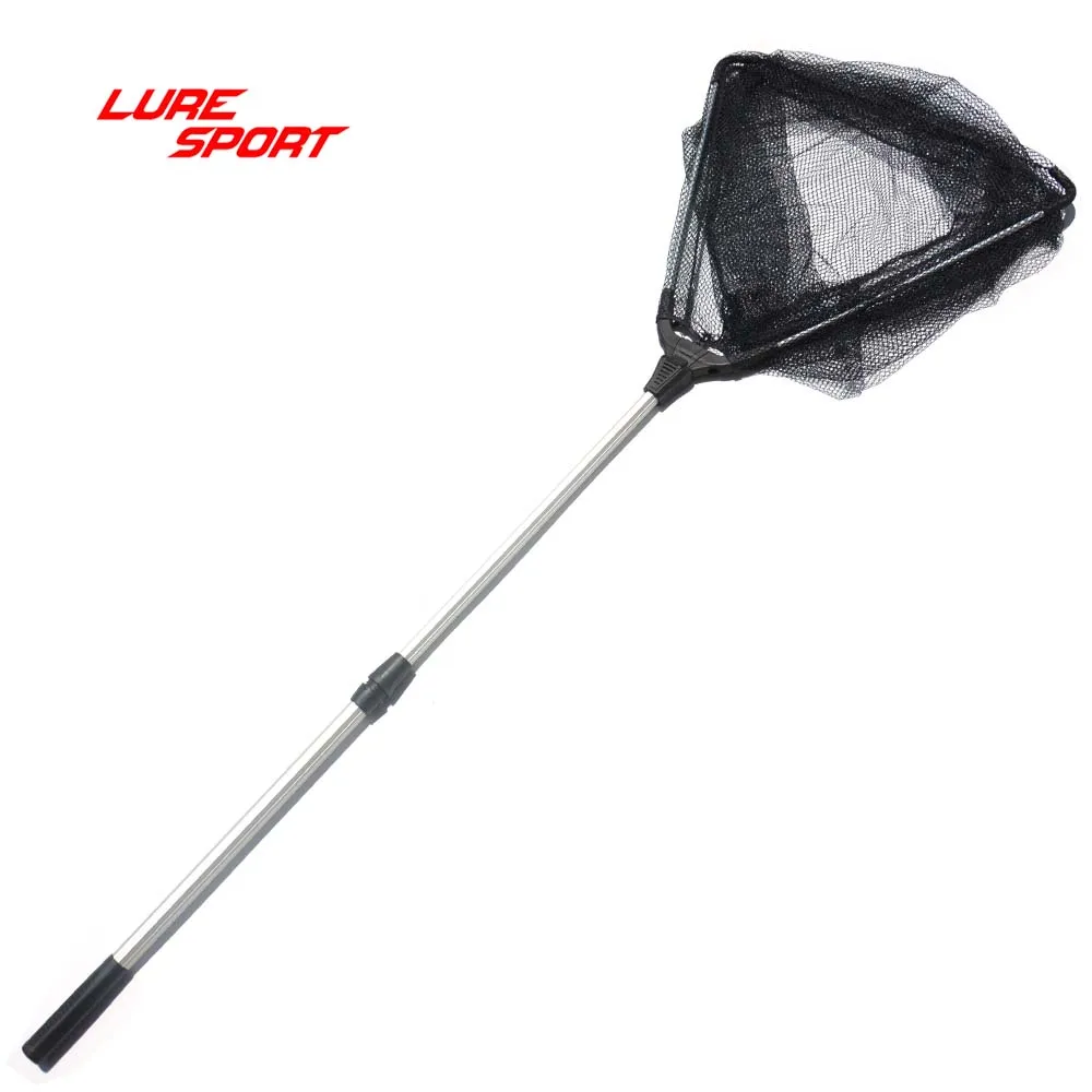 LureSport посадочная сеть Складная 1 44 М алюминиевая рама ручка сетка|Рыболовные сети|