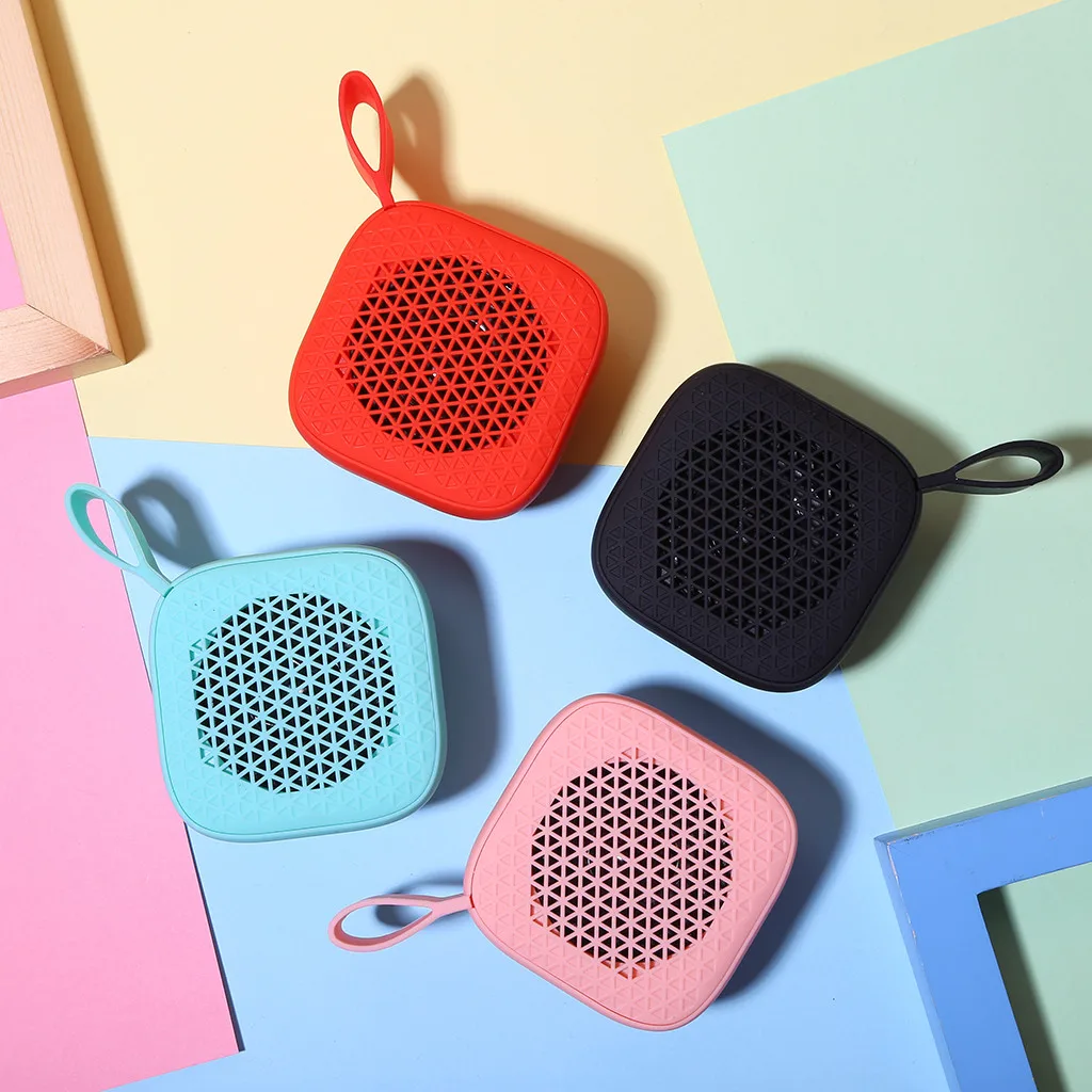 Портативный беспроводной громкоговоритель звуковая система Bluetooth стерео звук