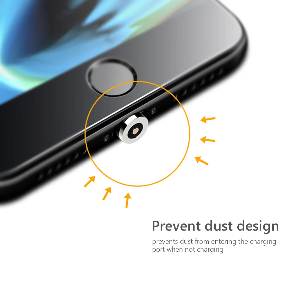 Магнитный кабель CBAOOO для iPhone XR XS Max X 6 6s 7 8 Plus 5 SE iPad зарядное устройство мобильный