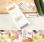 1 шт. 6 в 1 овощерезка мандолина лезвия из нержавеющей стали резак для моркови терка для картофеля кухонные аксессуары инструменты ок 0757