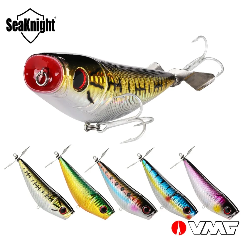 SeaKnight бренд SK048 серия Поппер Рыболовная Приманка Topwater приманка 5 шт. 29 0 г 100 мм/3.94in