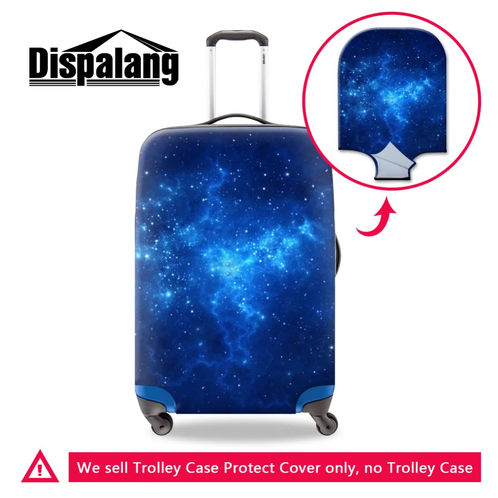 Прочный защитный чехол для багажа чемодана Galaxy Star Universe Space 3D печать подходит