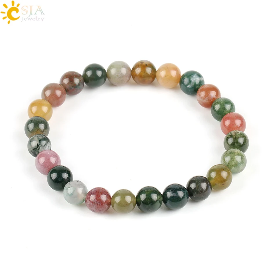 Женский и мужской браслет CSJA летний Повседневный Браслет с уникальным