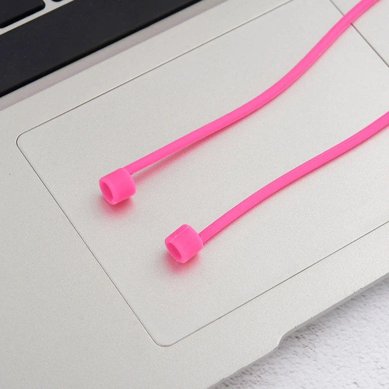 DOITOP силиконовые наушники с защитой от потери Канатный кабель для Apple Airpods ремешок для наушников провод для Apple Airpods наушники с защитой от потери каната