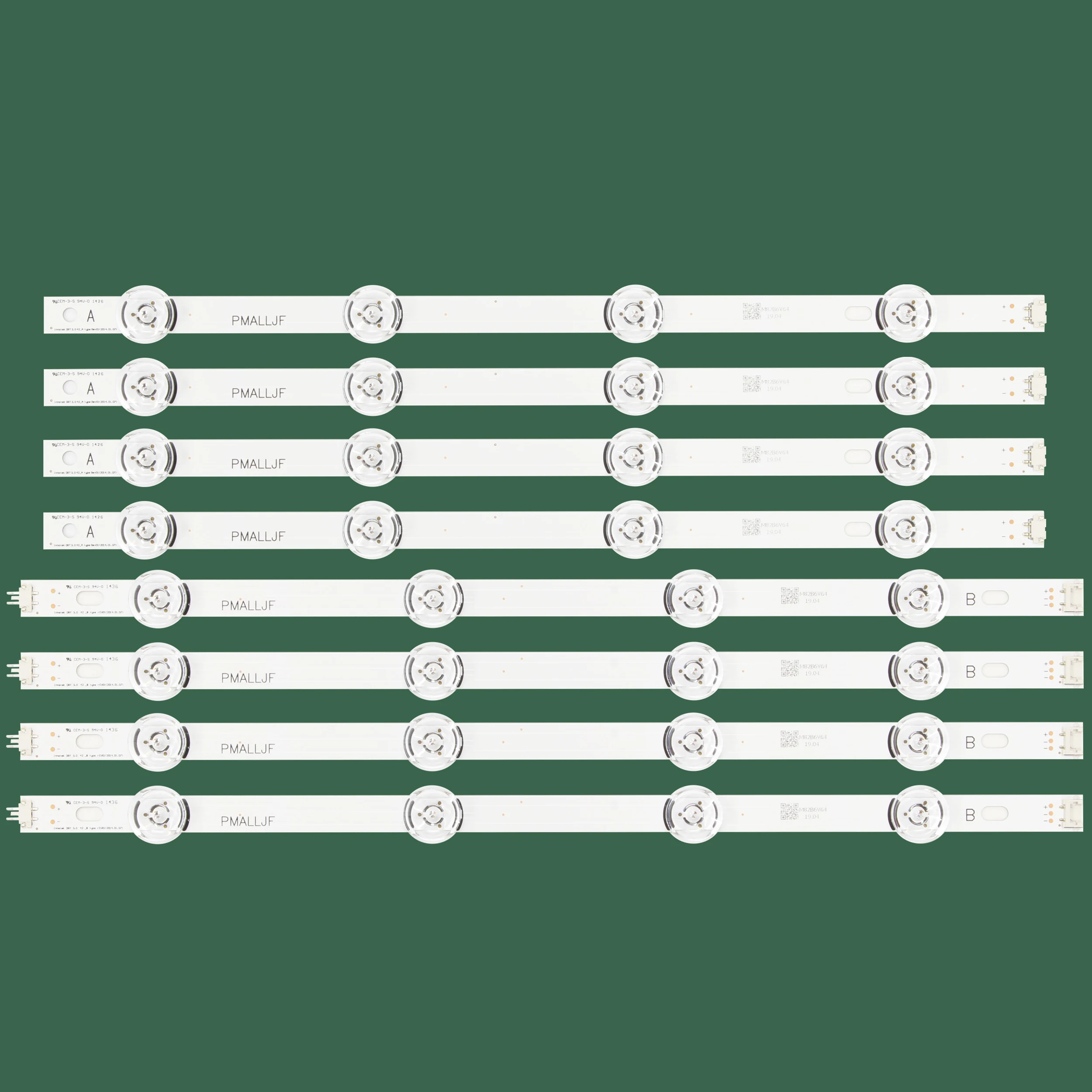 8 шт. x 42 дюймов светодиодные ленты для LG INNOTEK DRT 3,0 4"_ A/B Тип 42LB5610 42LB5510 42LY320C 42GB6310 6916L-1709A ЖК-Телевизор замена