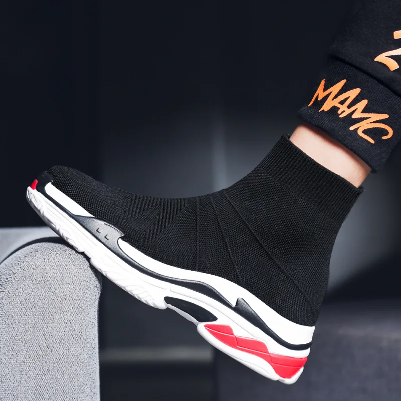 Новинка дизайнерские модные брендовые носки ботинки для женщин и мужчин