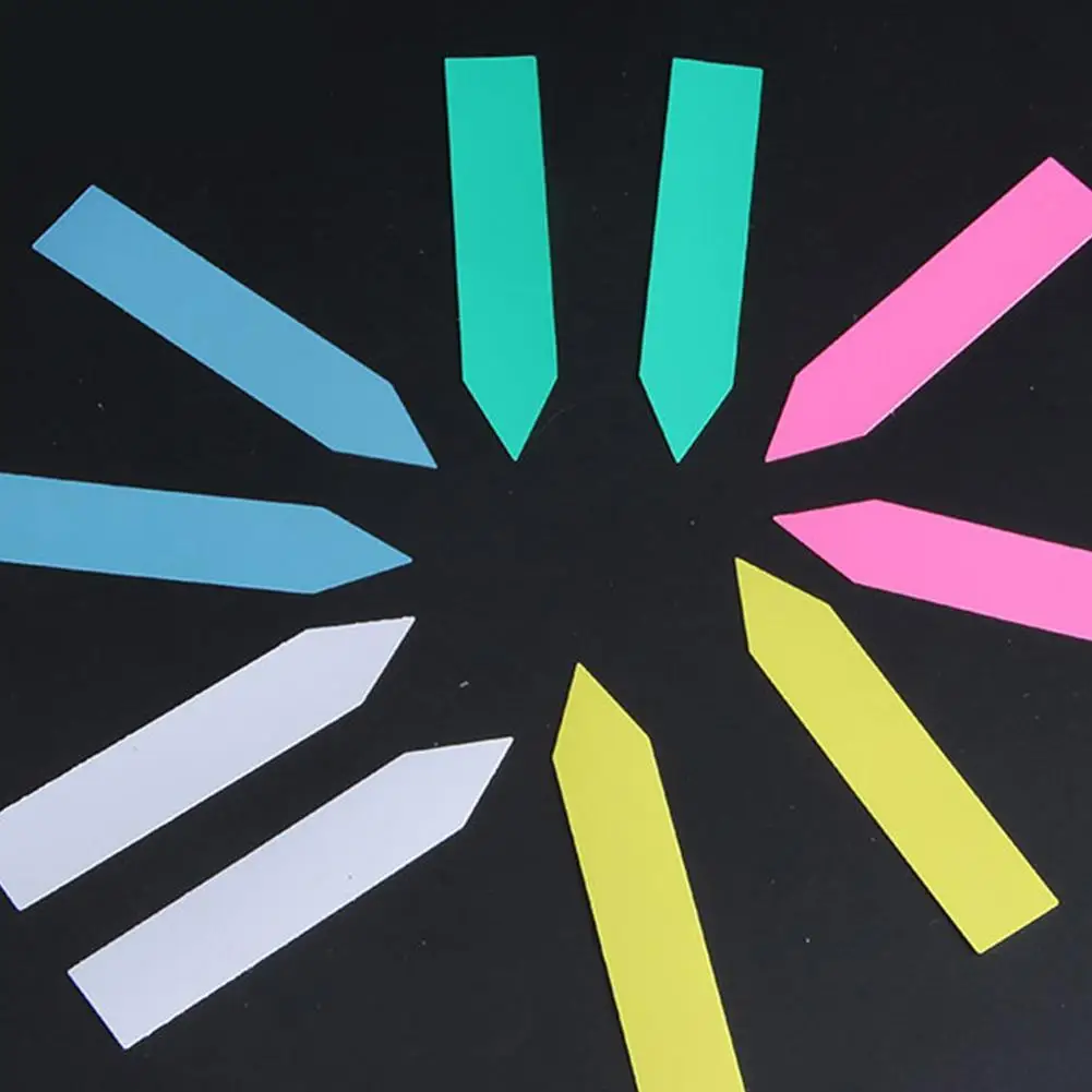 Растения тег маркеры для этикеток пластиковые Кола бирки Дворовые дворы