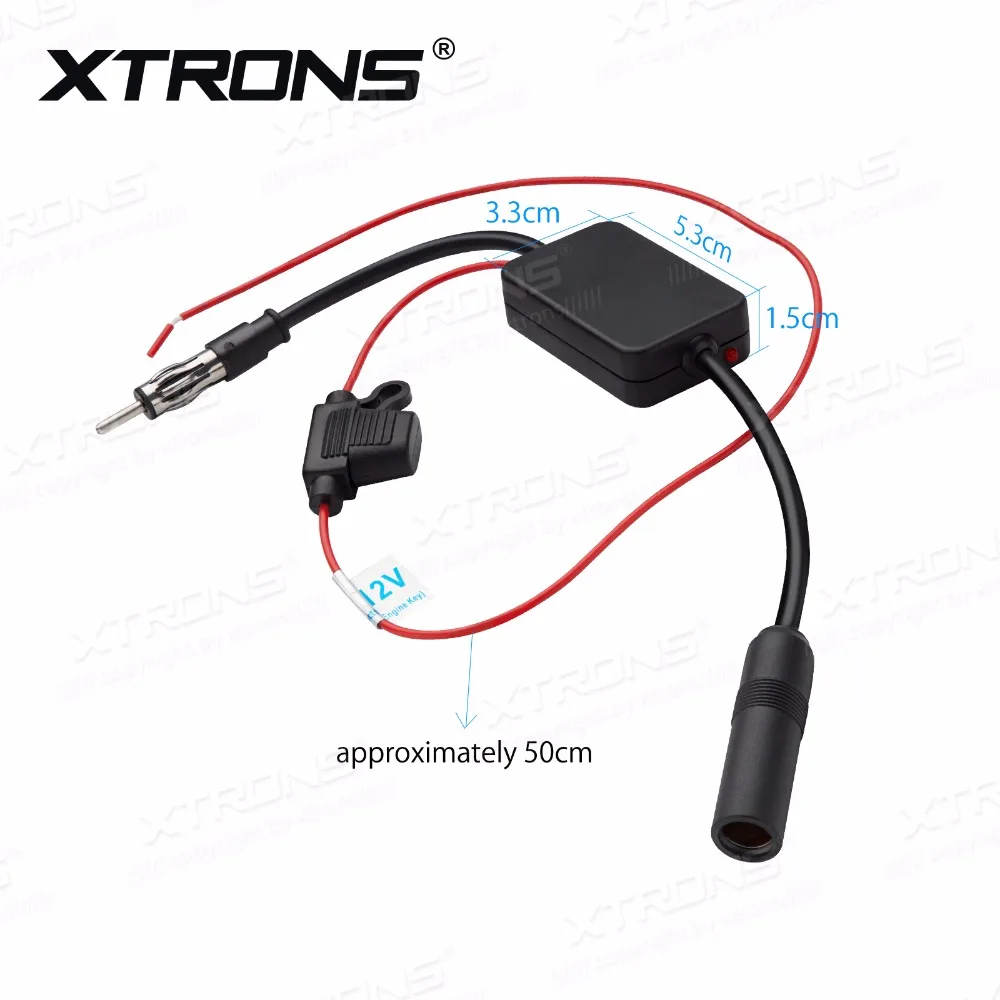 XTRONS RAMP01 12 В Универсальный автомобильный FM AM усилитель радиосигнала приема|booster