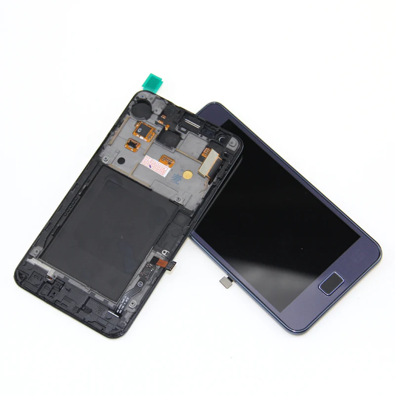 Для Samsung Galaxy S2 I9100 I9105 ЖК-дисплей с сенсорным экраном дигитайзер в сборе запасные