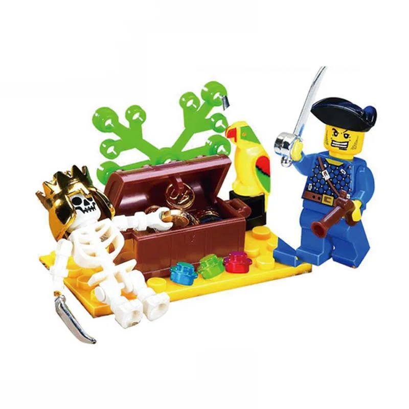 Модели строительные игрушки совместимые с Legoings 27 шт. блоки приключений хобби для