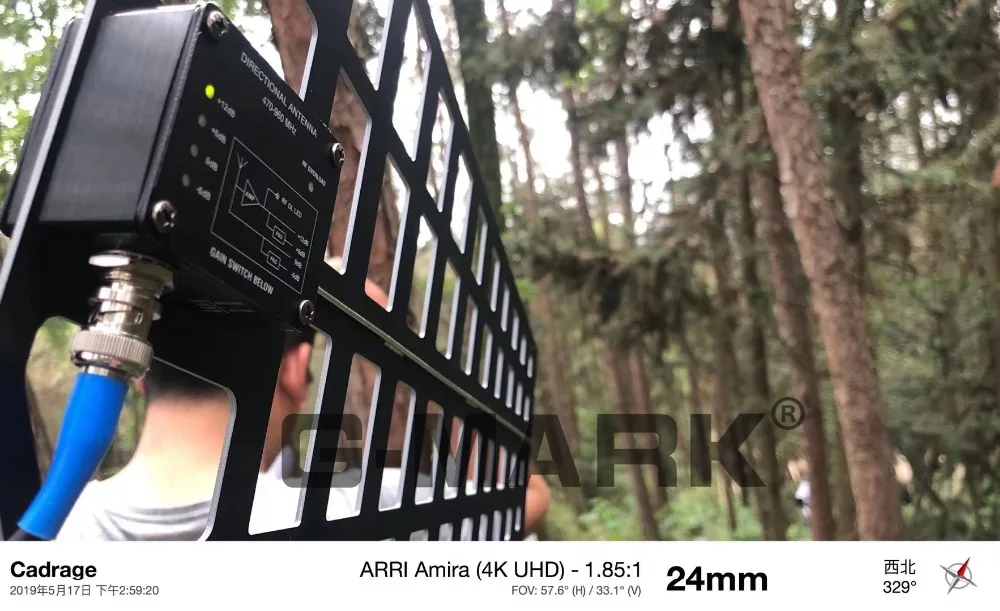 G-MARK микрофонная антенна усилитель 500 м расстояние приема сопротивление сильному ветру подходит для использования на открытом воздухе