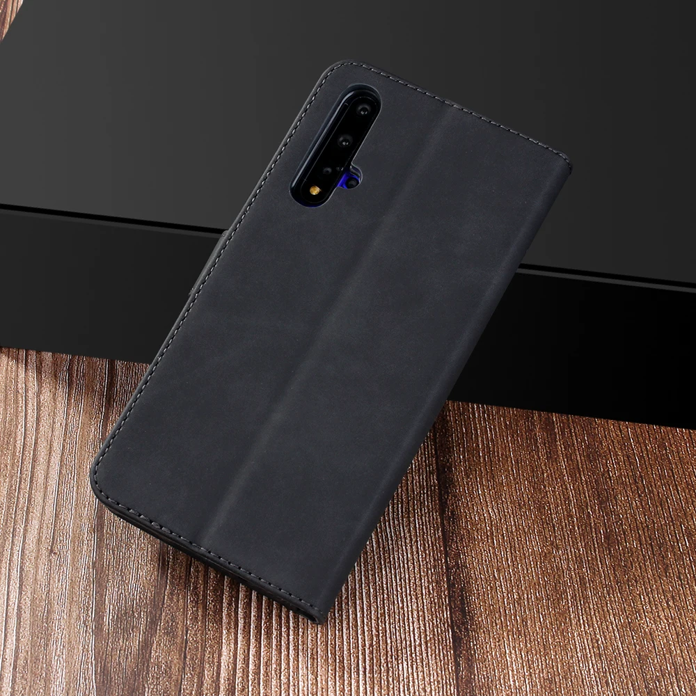 Из искусственной кожи чехол для huawei Honor 20 чехол Coque флип-чехол для телефона Funda