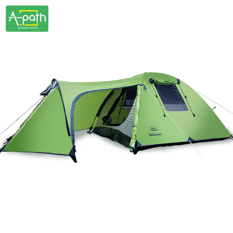 На открытом воздухе кемпинг 3 4 человек водонепроницаемый Двухслойные зимние
