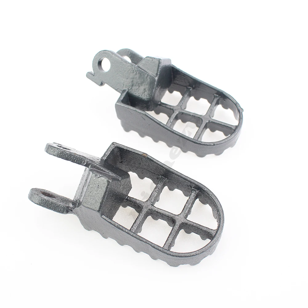 

ACZ Motorcycle 1 Pair Left&Right Foot Pegs Footrest Steel Foot Rests For HONDA CR80 XR250 400 350R 600R 650L 650R