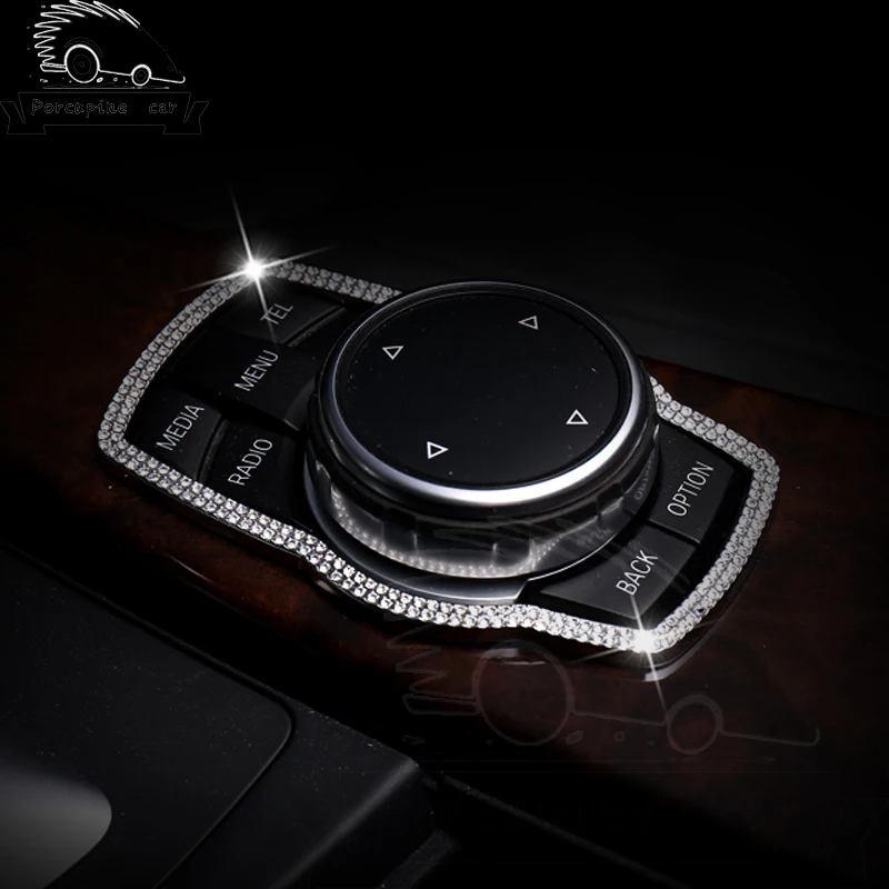Автомобильная центральная консоль мультимедиа iDrive ручка переключателя рамка