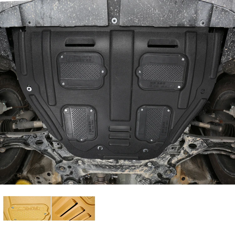 black plastic steel Lsrtw2017 сплав марганцевой стали пластик сталь автомобильный двигатель для Chery Tiggo 8 - Название цвета: black plastic steel