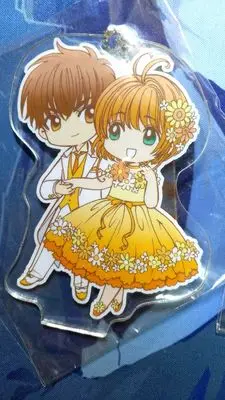 1 шт. 10 см SAKURA Card Captor Sakura TOMOYO Li Syaoran Kinomoto Yukito Yukisiro Брелок с подвеской - Цвет: 2