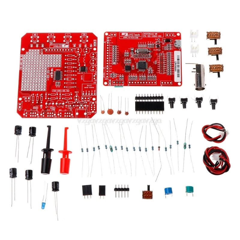 DSO138mini цифровой осциллограф комплект DIY обучения Карманный DSO138 обновление+ акриловый защитный чехол Mr07 19 Прямая поставка
