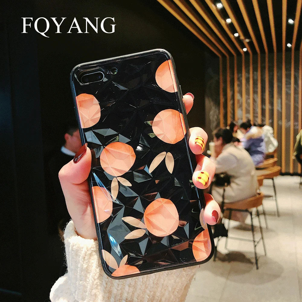 Летний чехол с фруктами для Huawei P20 P30 Pro милый клубникой Mate 20 Lite алмазным узором