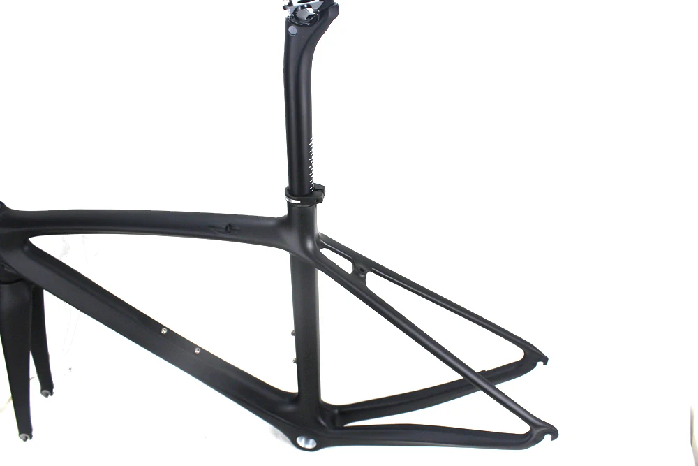 2018 карбоновая рама для дорожного велосипеда черное матовое прозрачное покрытие