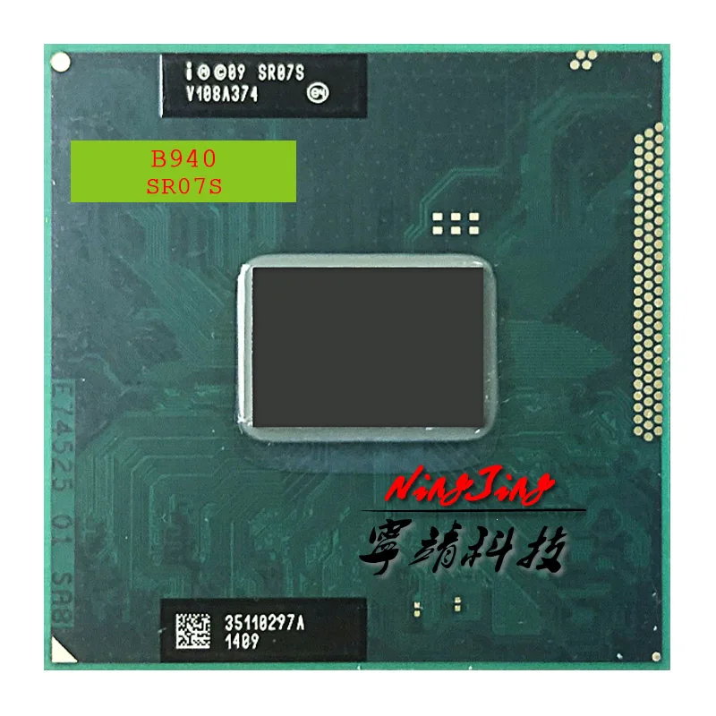 Двухъядерный процессор Intel Pentium B940 SR07S 2 0 ГГц двухпоточный Мб 35 Вт разъем G2 / rPGA988B |