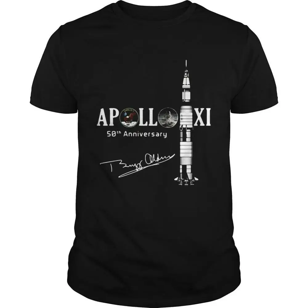 Мужская футболка с круглым вырезом Apollo 11 50 я годовщина Аполлоном астронавтом