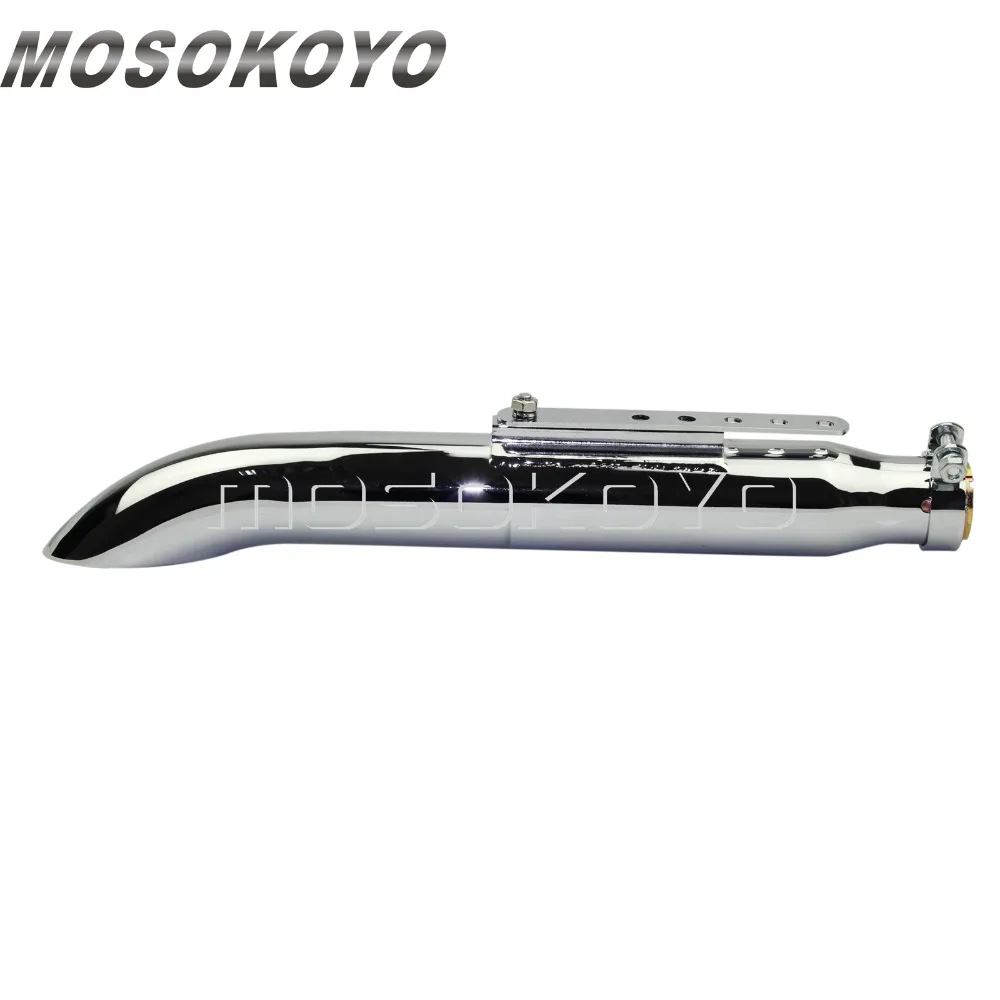 2 шт. глушитель выхлопной трубы для мотоцикла Harley Suzuki VS VL VZR 750 800 1500 1800 Intruder Chopper Bobber