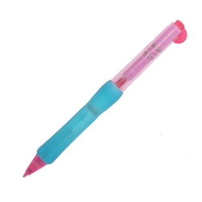 clear pink blue 1 шт. 0,5 мм TOMBOW моно простой студенческий механический карандаш цветной сплайсинга автоматический карандаш резиновый гибкий механический карандаш kawaii - Цвет: clear pink blue