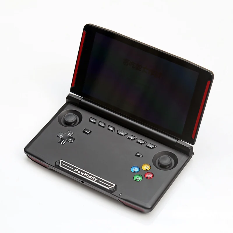 Powkiddy 5,5 дюймов сенсорный экран Andriod портативный игровой плеер Видео портативная игровая консоль Поддержка pc/monile/simulator игры