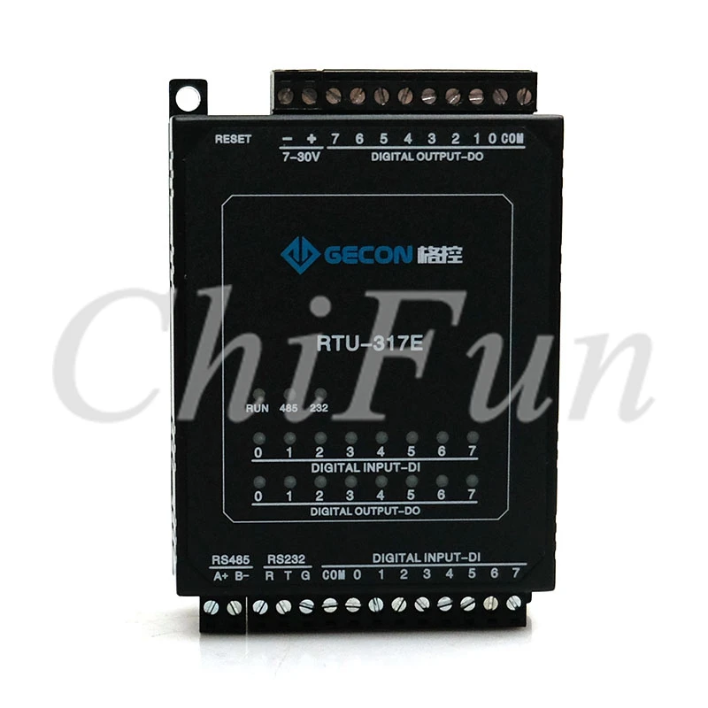 Протокол связи 8DI 8DO RS485 протокола MODBUS RTU для транзисторного коммутационного