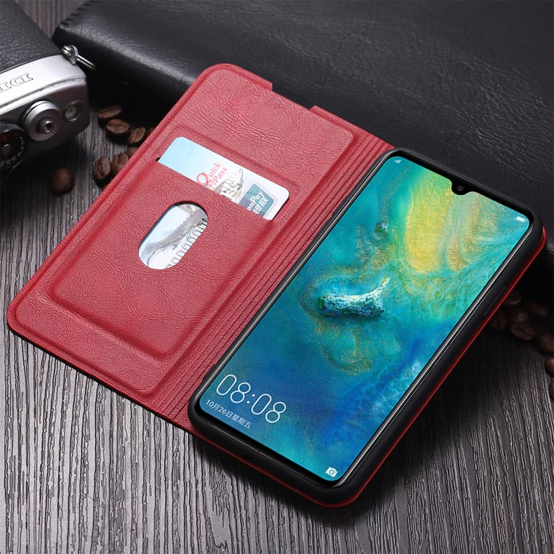 Ретро Бумажник Стенд Флип кожаный чехол для huawei Honor 10 10i Lite P Smart Z Y9 Prime P20 P30 Pro Обложка для книги Магнитный чехол