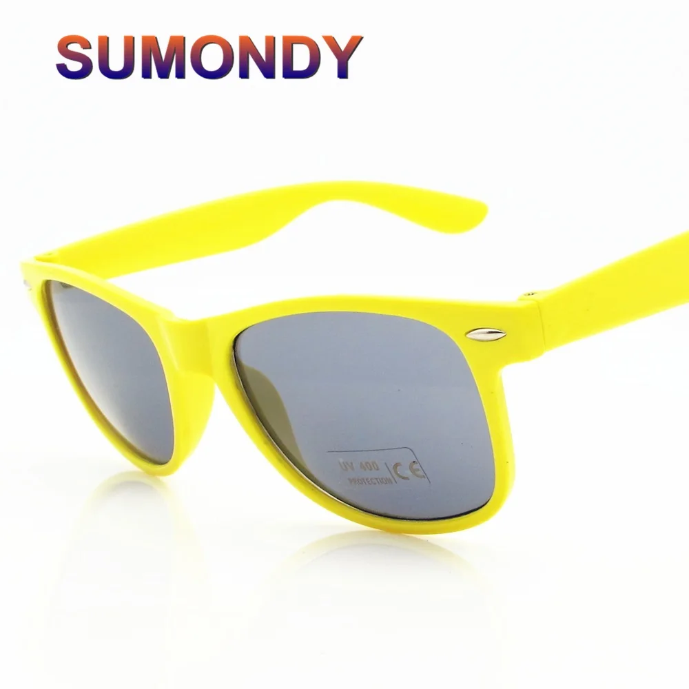 Мужские и женские солнцезащитные очки SUMONDY брендовые дизайнерские в ретро-стиле