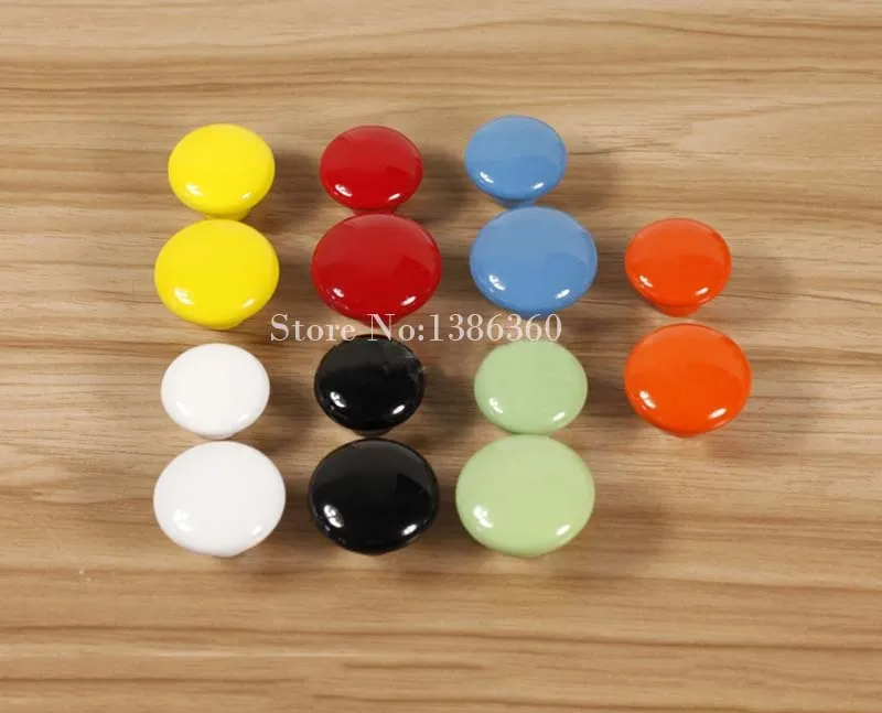 1 шт. детская комната мультяшная ручка цветная для конфет ящик груди двери