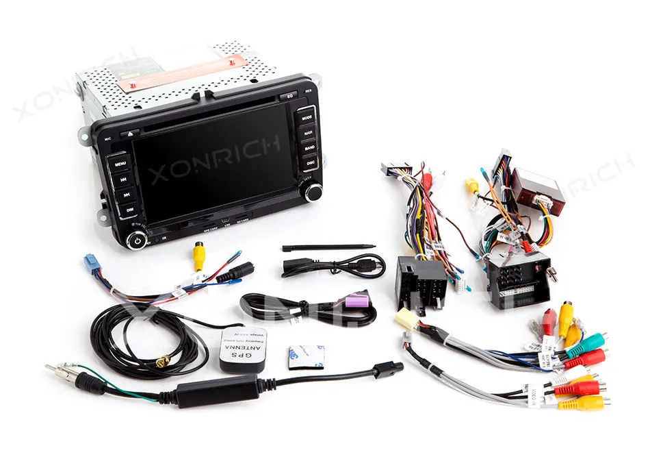 2 din Авторадио gps Android 8,1 Автомобильный мультимедийный для Skoda Octavia 2 Volkswagen Passat b6 VW Seat leon 2 PoloT5 golf 56 навигация