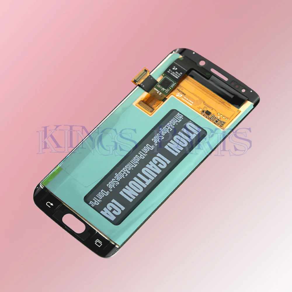 Оригинальный качественный ЖК-дисплей для samsung Supre Amoled Galaxy S6 Edge G925F ЖК-экран с