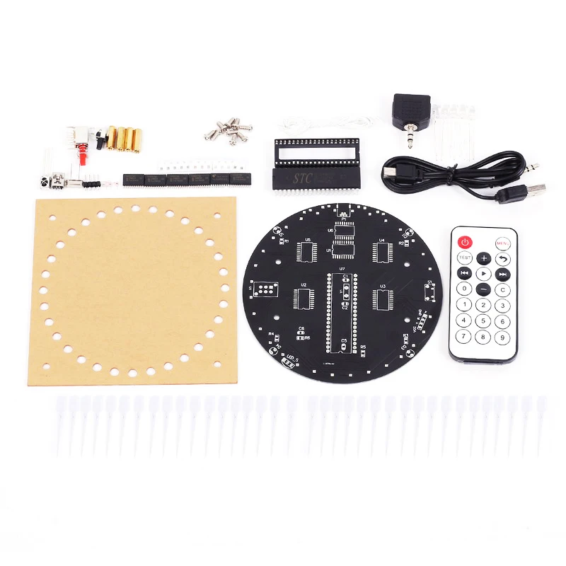 Светодиодный RGB светильник Dream Circle DIY Kit модуль музыкального спектра 8х32