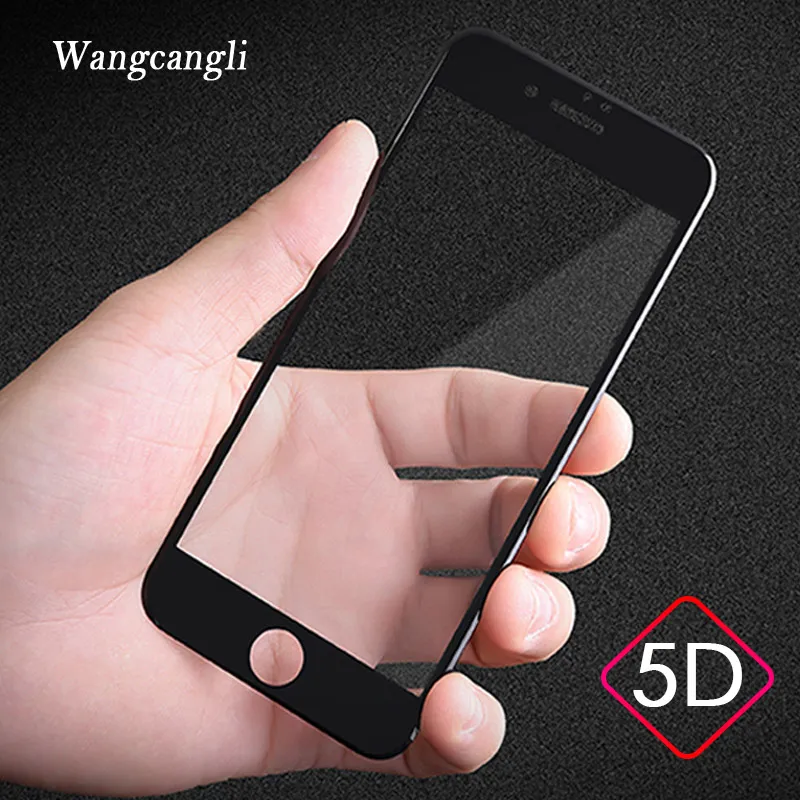 0 26 мм 5D 9H закаленное защитное стекло на iphone 6 6S 7 8 Plus X Премиум Защитная пленка