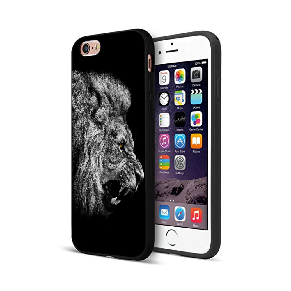 10067 Черный чехол ТПУ для iphone 5 5s se 6 6s 7 8 plus x 10 чехол силиконовый чехол для iphone XR XS 11 pro MAX чехол русский медведь тигр лев - Цвет: 10067