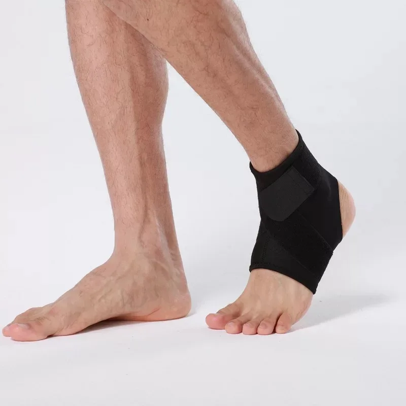 1 шт. эластичный дышащий фиксатор голеностопа для бадминтона баскетбола футбола |