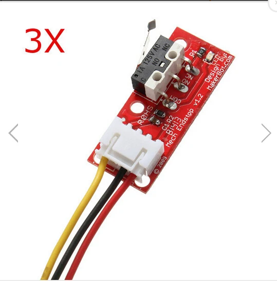 3 шт. RAMPS 1 4 Endstop Switch для 3D принтера RepRap Mendel с кабелем 70 см|switch switch|switch endstopswitch |