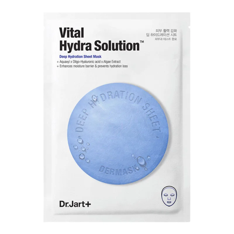 Dr. Jart+ маска для лица, маска для лица, водная струя, Успокаивающая, Hydra раствор, Корейская маска для лица, против морщин, для лица, пузырьковая черная маска