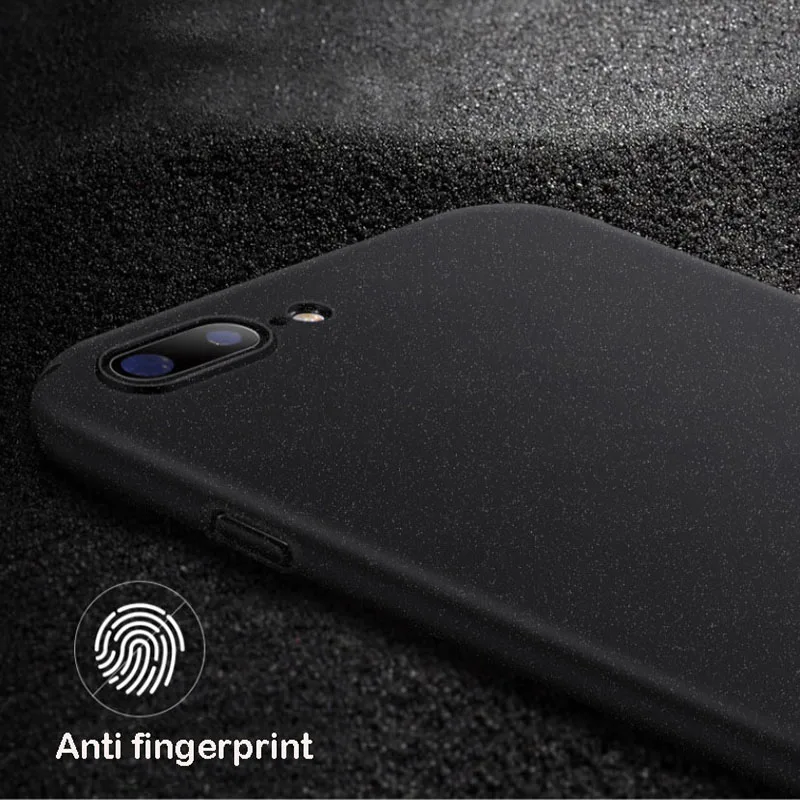 Металлический чехол из поликарбоната для iPhone 8 с полной защитой жесткий тонкий