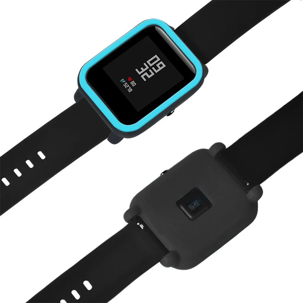Модный мягкий ТПУ чехол Силиконовый протектор для Amazfit Huami Bip Younth Watch полный Xiaomi